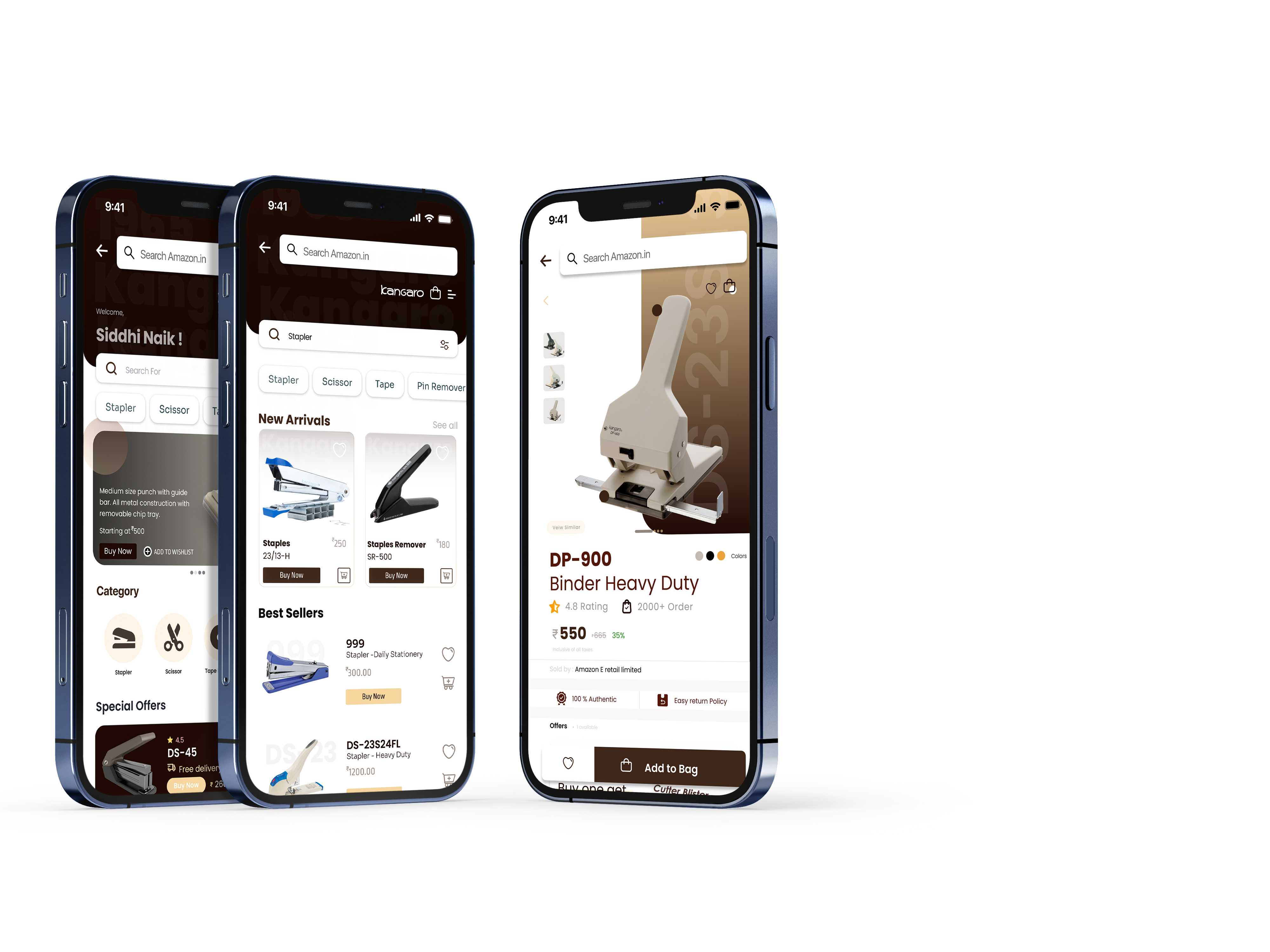 Final Kangaro storefront design