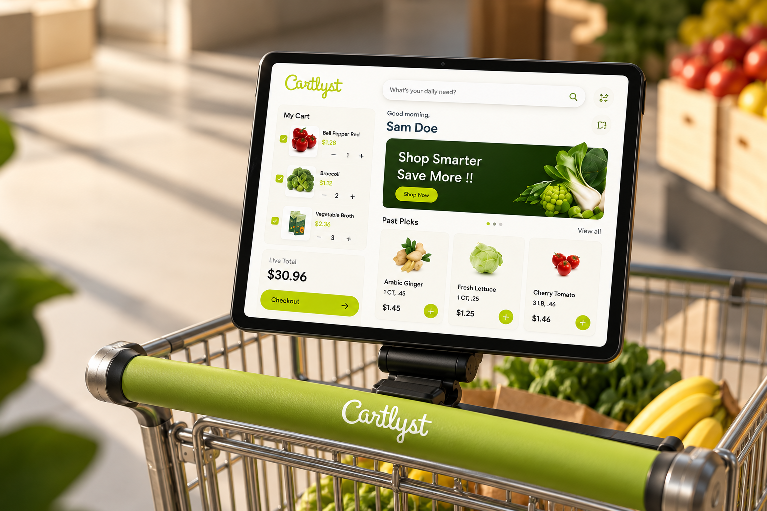 Cartlyst smart cart project