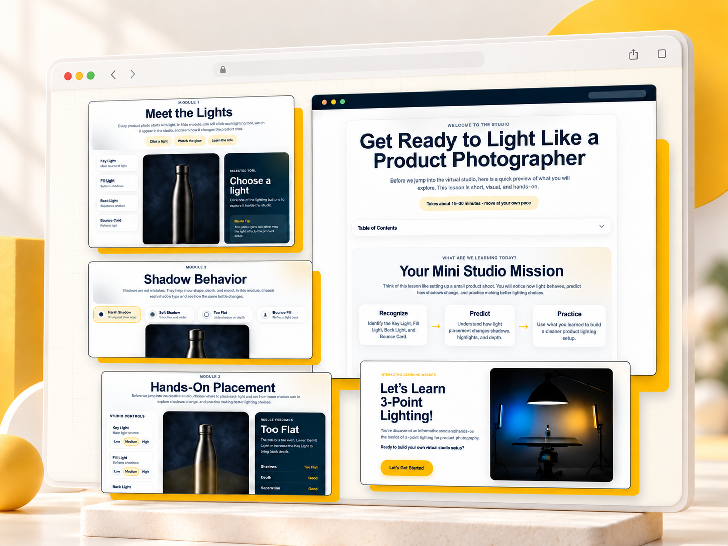 Final LightLab Studio interface